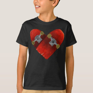 Love broken board skateboarding T-Shirt