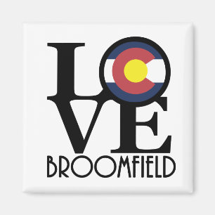 LOVE Broomfield Colorado Magnet