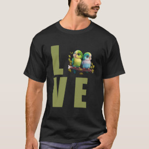 Love Budgie Mum Budgerigar Parakeet Bird Pullover