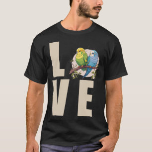 Love Budgie Mum Budgerigar Parakeet Bird Pullover