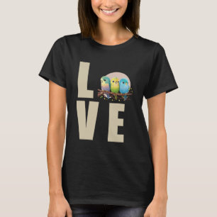 Love Budgie Mum Budgerigar Parakeet Bird Pullover