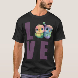 Love Budgie Mum Budgerigar Parakeet Bird T-Shirt