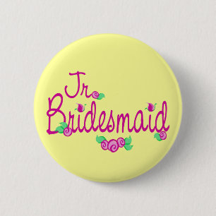 Love Buds/Wedding 6 Cm Round Badge