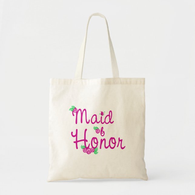 Love Buds/ Wedding Tote Bag (Front)
