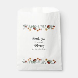 Love Bug Baby Shower Favour Bags