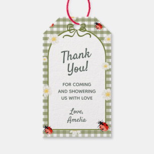 Love Bug Baby Shower Thank You Tag