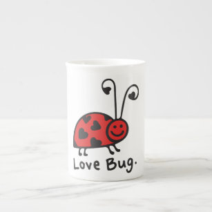 Love Bug Bone China Mug