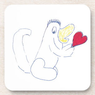 Love Bug Cork Coaster