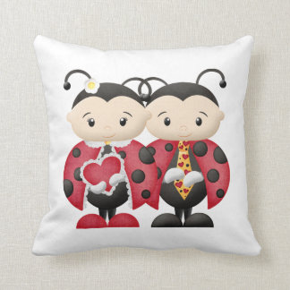 Love Bug Couple 1 - Pillow