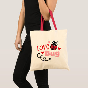 Love Bug Ladybug Tote Bag