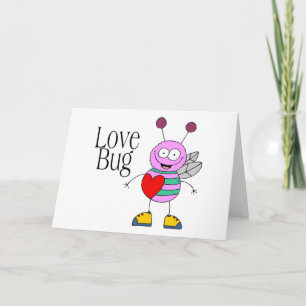 Love Bug Valentine Holiday Card