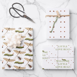 Love Bug Wrapping Paper Sheet