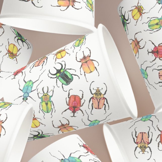 Love Bugs Party Paper Cups (Creator Uploaded)