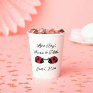 Love Bugs, Personalise Paper Cups