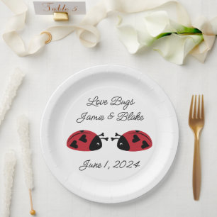 Love Bugs, Personalise Paper Plate