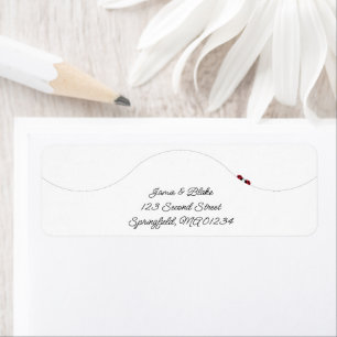 Love Bugs Return Address Label
