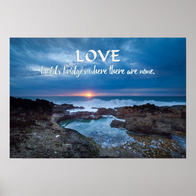 Love Builds Bridges poster (Front)