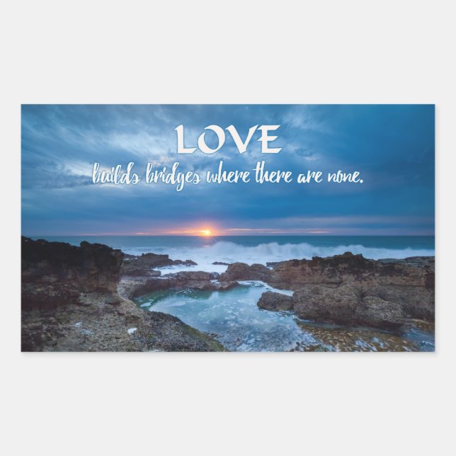 Love Builds Bridges stickers (Front)