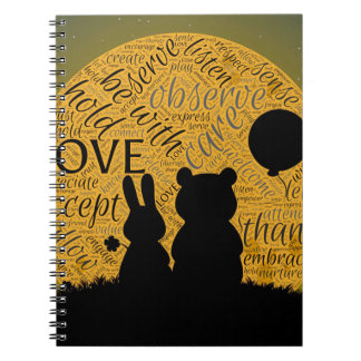 Love bunny notebook