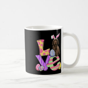 Love Bunny Sus Spaniel Dog Easter Eggs Easter Day  Coffee Mug