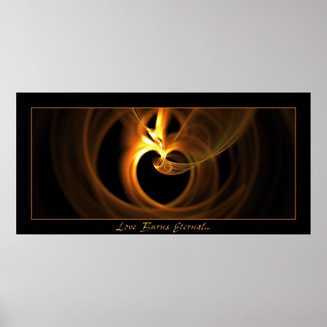 Love Burns Eternal Poster (Front)