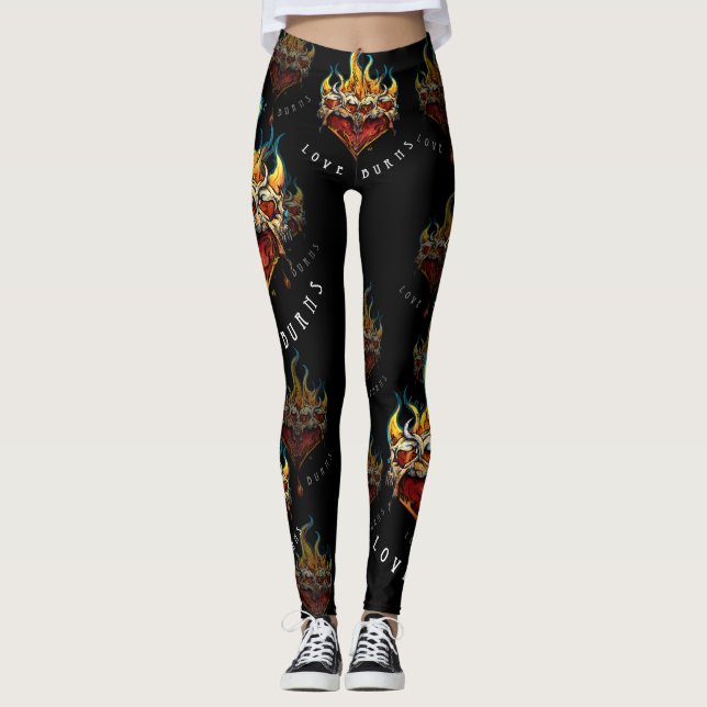 LOVE BURNS_Leggings Leggings (Front)