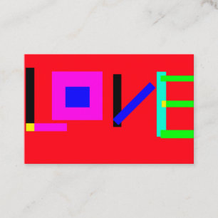 Love Business Card