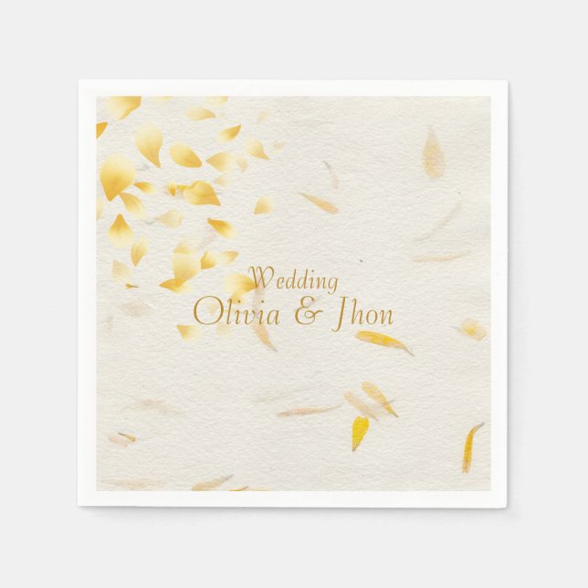 Love butterflies napkin (Front)