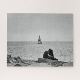 Love by sea jigsaw puzzle