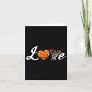 Love Bysketbyll Fan Player Coach Byller Men Women Card