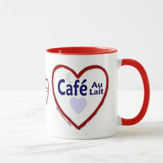 Love Café Au Lait - Ringer Mug