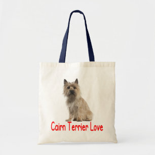 Love Cairn Terrier Puppy Dog Beach Tote Bag