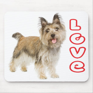 Love Cairn Terrier Puppy Dog Mousepad