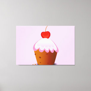 Love Cake Canvas Print