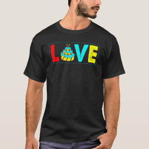Love Cake For Baker Or Baking Fans T-Shirt
