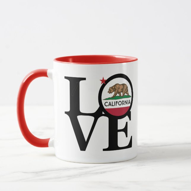 LOVE California Mug (Left)