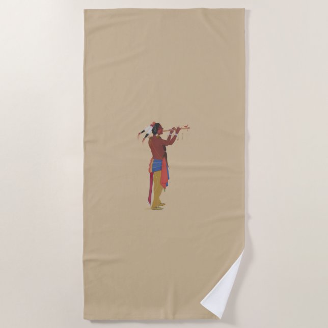 Love-Call Beach Towel (Front)
