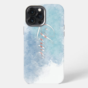 Love Calligraphy Watercolor Paint Art Artistic iPhone 13 Pro Max Case