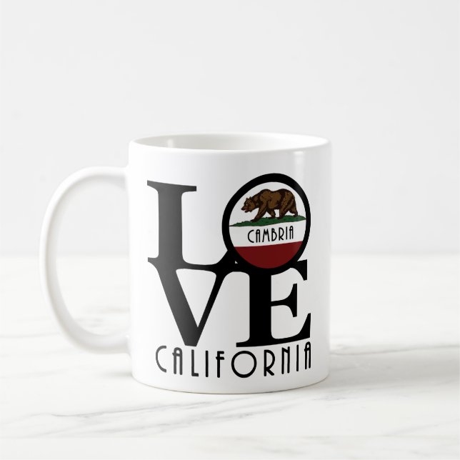 LOVE Cambria 11oz Coffee Mug (Left)
