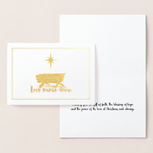 Love Came Down Christmas Card