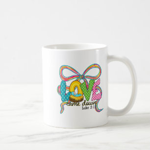 Love Came Down Luke 2_11 Merry Christmas Christian Coffee Mug