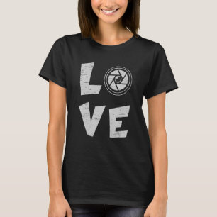 Love Camera Lover Photojournalist T-Shirt