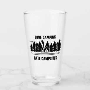 Love Camping, Hate Campsites Glass