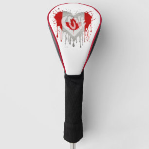 Love Canada Flag Golf Head Cover