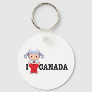 Love Canada Key Ring