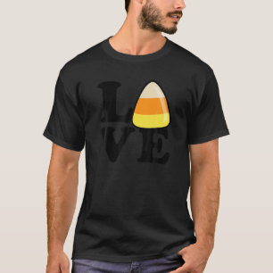 Love Candy Corn Funny Halloween T-Shirt