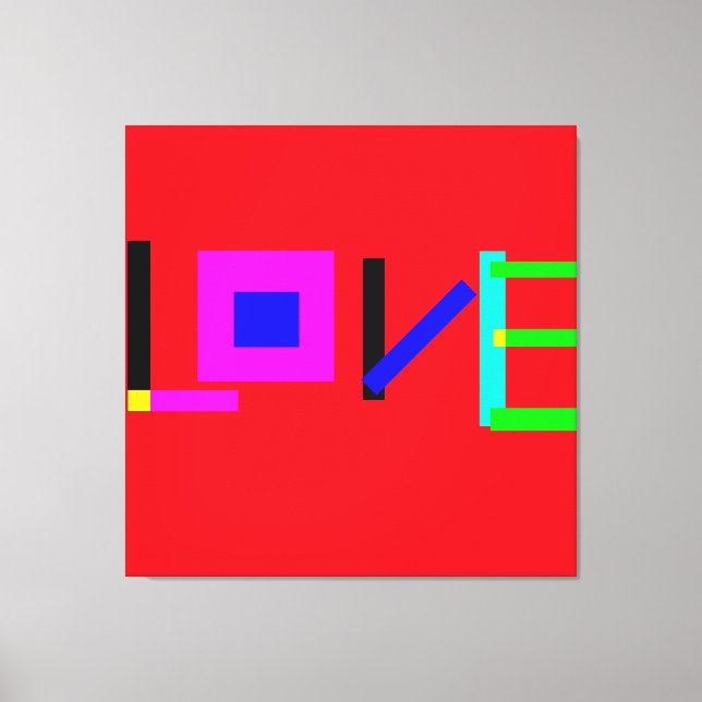 Love Canvas Print (Front)