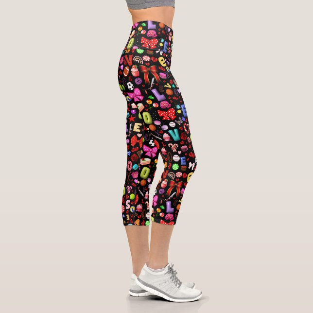 Love Capri Leggings (Right)