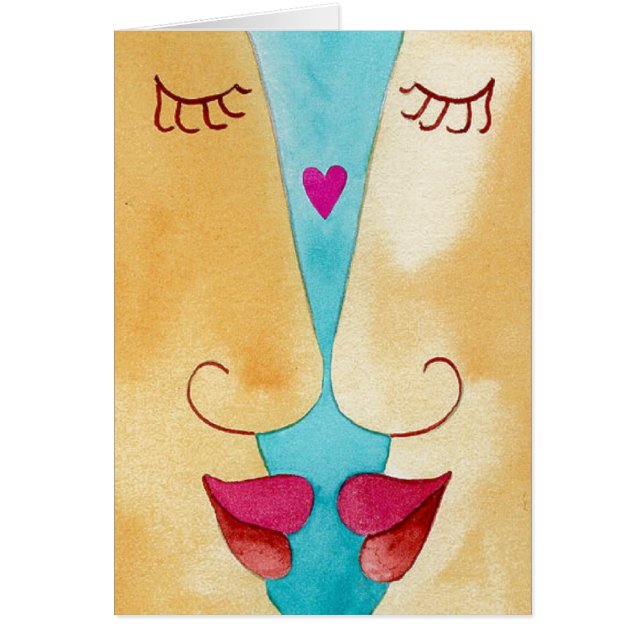 Love Card Blank Personalise (Front)