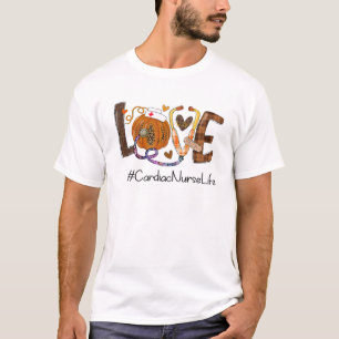Love Cardiac Nurse Life Thankful Cardiac Nurse Tha T-Shirt